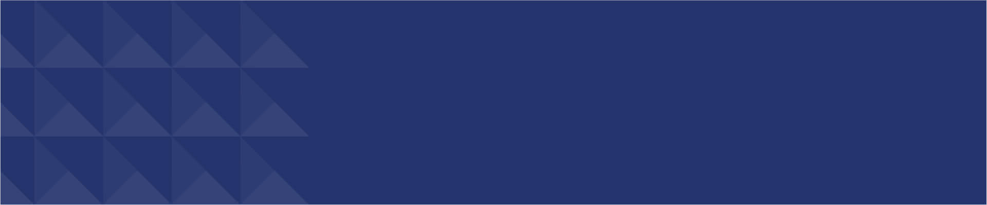 Blue patterned banner