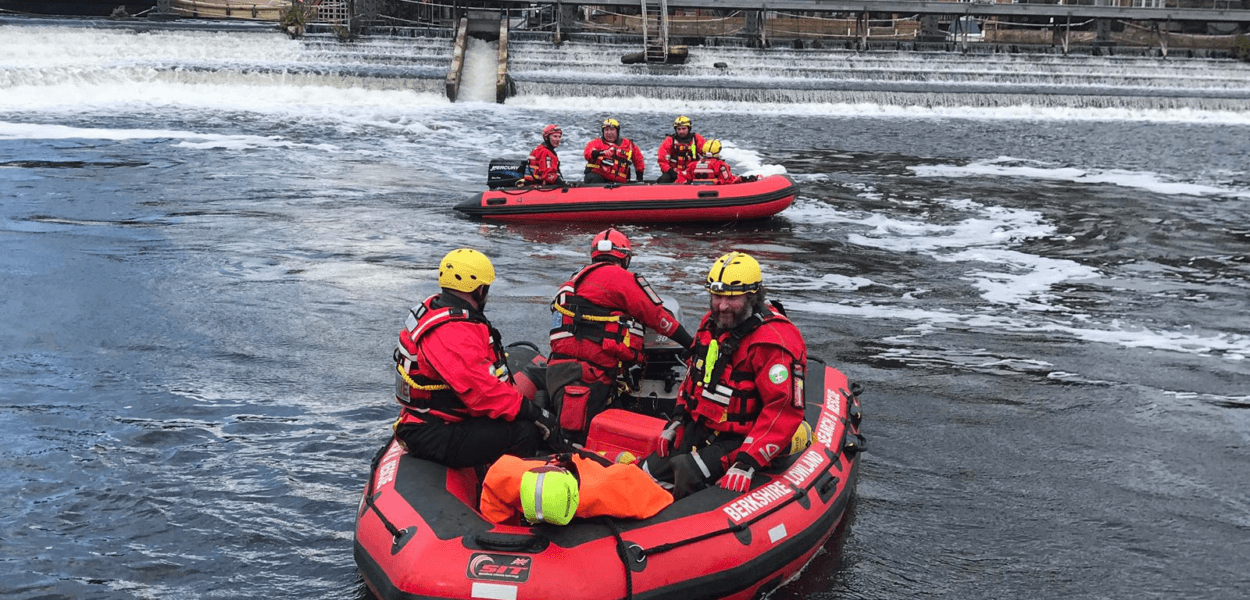 Rescue Team on water