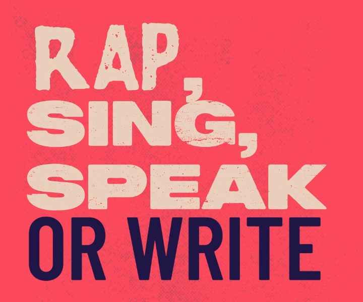 Knife Sentence Rap, Sing, Speak or Write