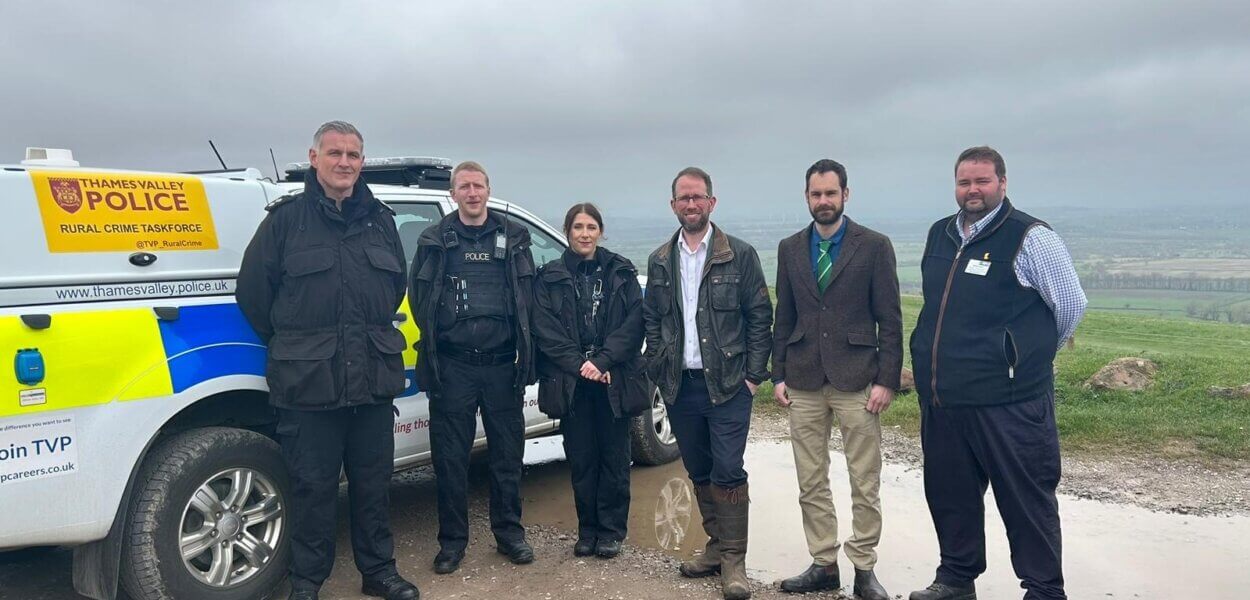 Group shot of Rural Crime Taskforce announcement