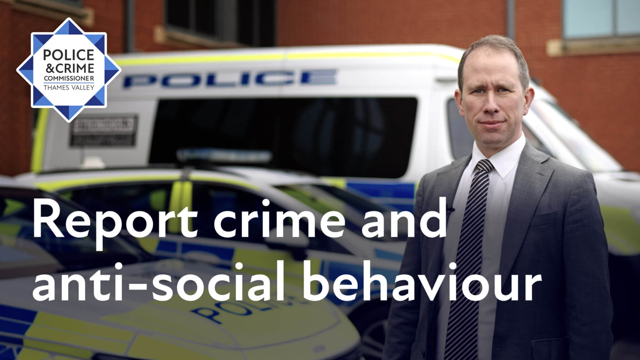 PCC urges residents to report crime - Thames Valley PCC