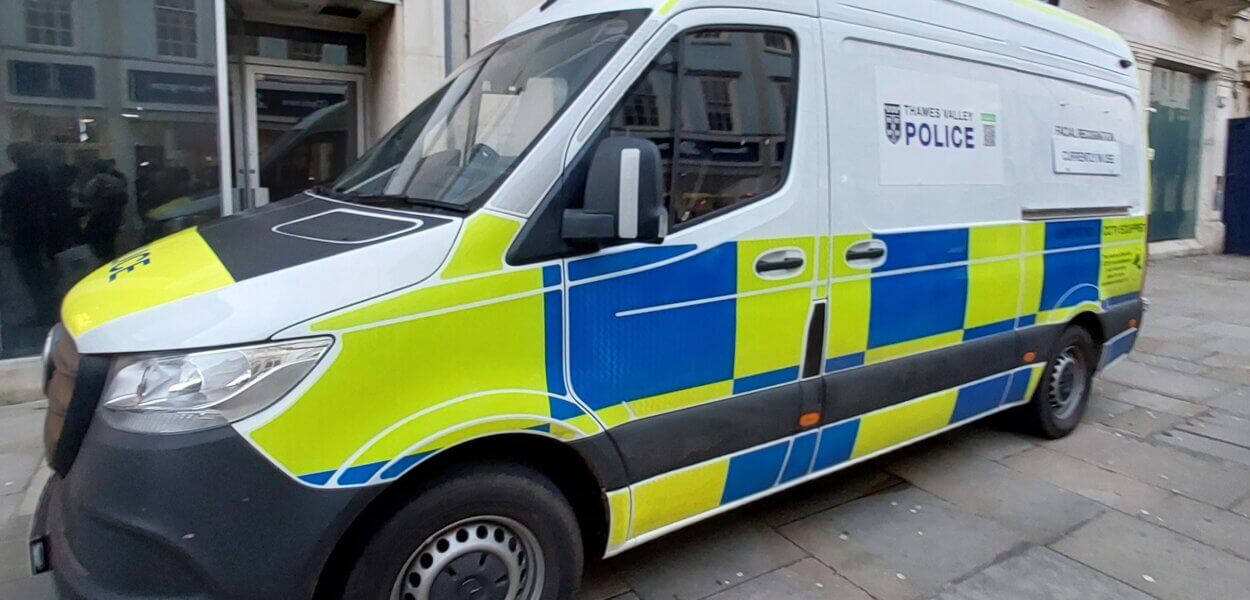 Facial recognition van