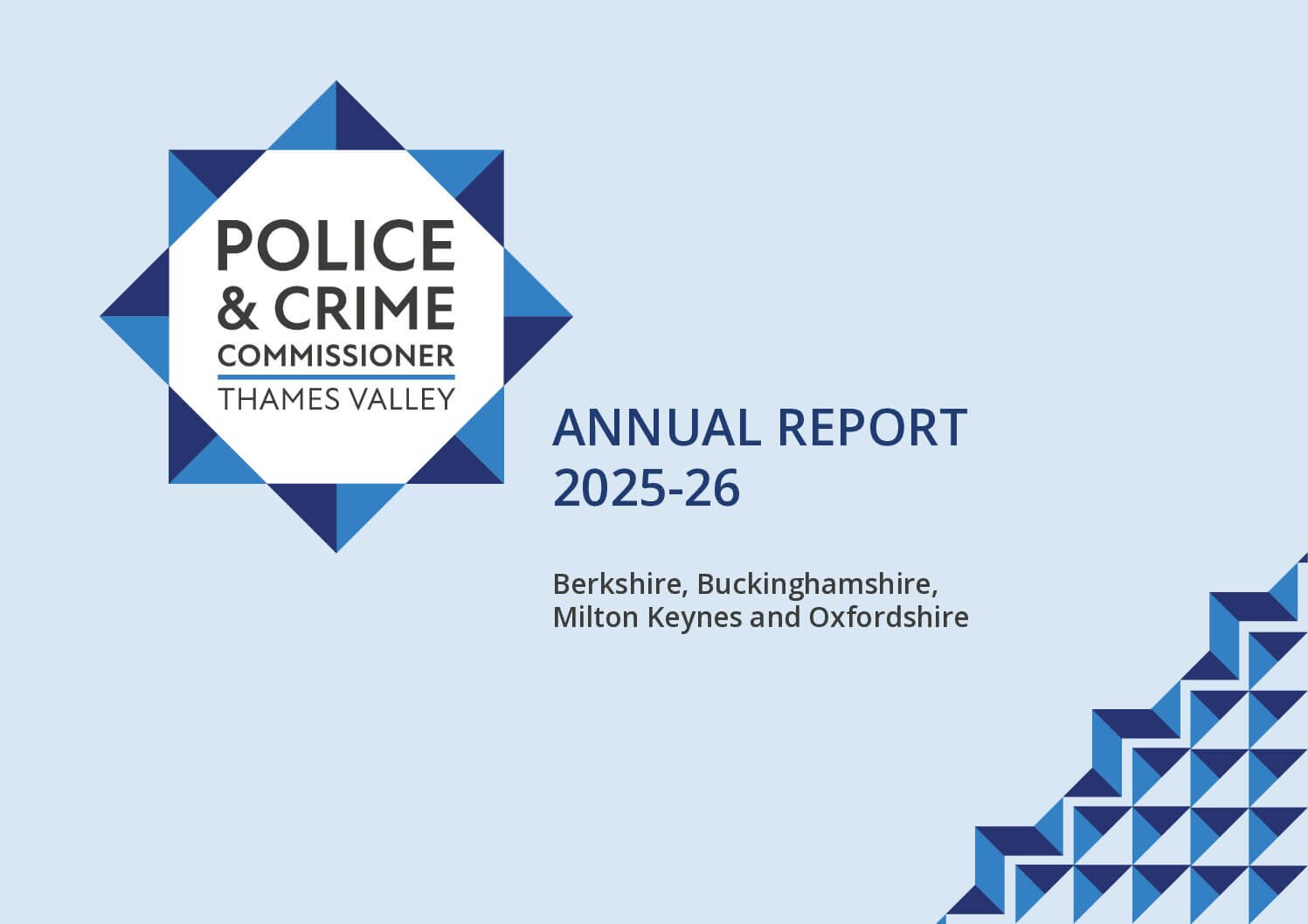 Front cover of Annual Report 2025-26